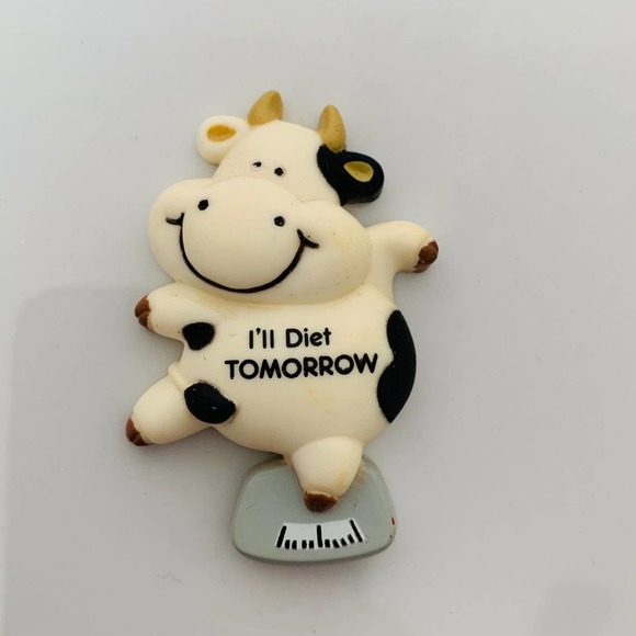 Russ Berrie Other - Vintage Russ I'll Diet Tomorrow Fridge Magnet